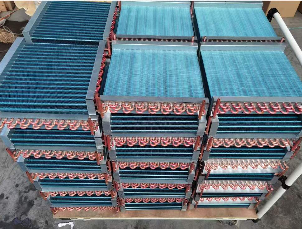 冷凝器成品批量出货现场